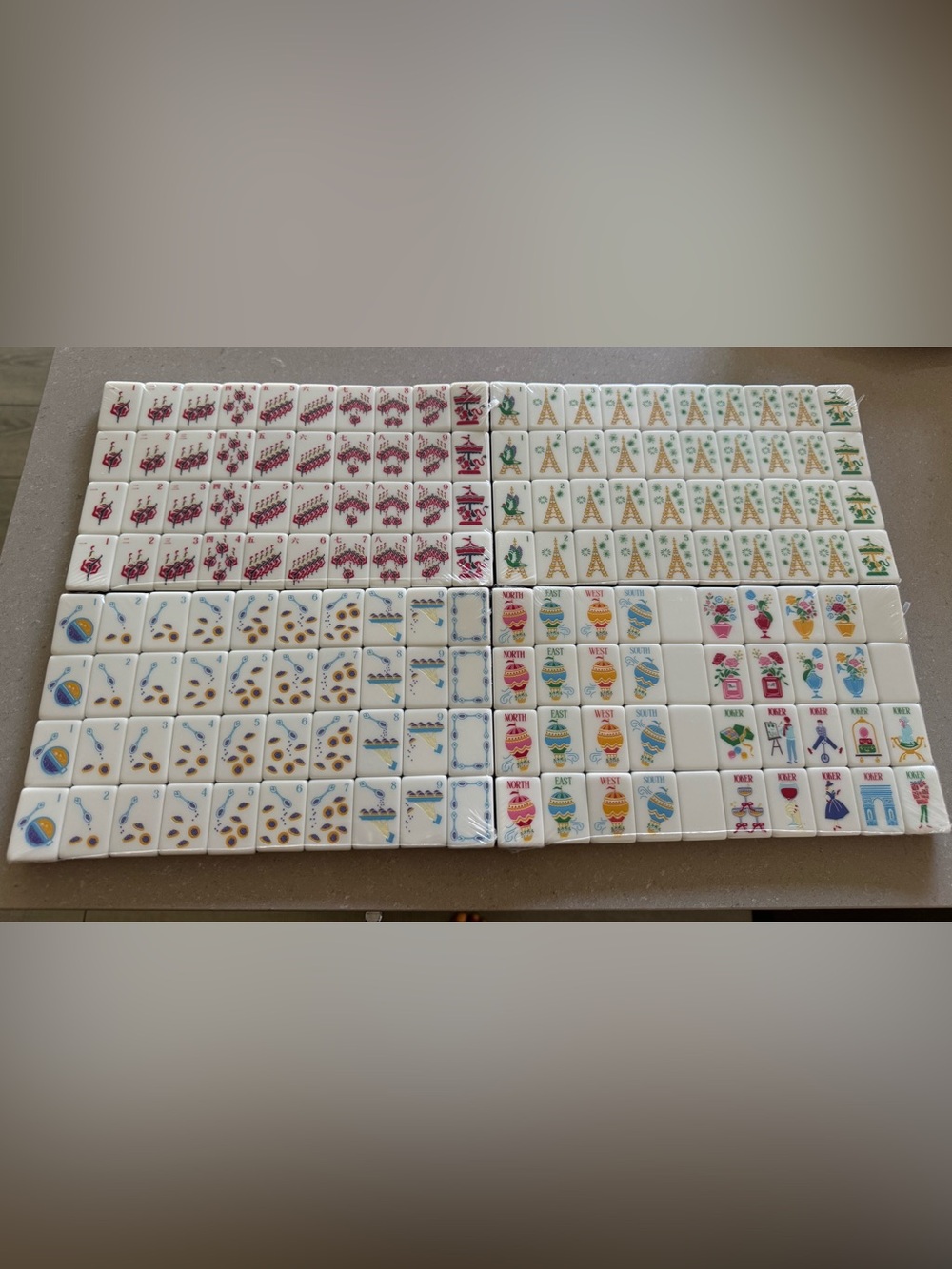 PARIS Mahjong Tile Set - New in Shrink Wrap!